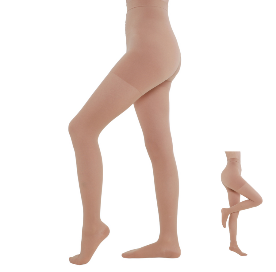 Support Smart Sheer Pantyhose closed Toe Reg. Beige. - 20-30 mmHg Pantyhose